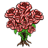 Bouquet Cartoon Red Symbol