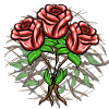 Crosses Pattern Cross Plants Roses