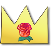 Crown Cartoon Symbol Shape Rose