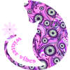 Cat with snowflake E 6