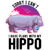 Nilpferd Geschenk Hippo Flusspferd