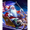 American Christmas Santa Claus with