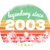 Légendaire depuis 2003 20e anniversaire