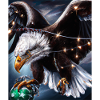 American Christmas White-tailed Eagle with