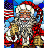 American Christmas Santa Claus
