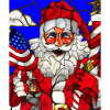 American Christmas Santa Claus