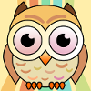 RETRO OWL - ANIMAL PICTURES