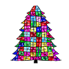 Christmas Christmas Tree Church Windows