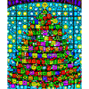 Christmas Christmas Tree Church Windows