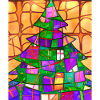 Christmas Christmas Tree Church Windows
