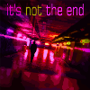 Neonpfad der Nacht
