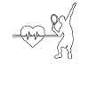 Tennis heartbeat