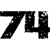 74 Maillot numéro