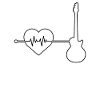 E Guitar Heartbeat