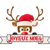 Joyeux noël Cerf comique
