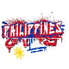 Philippines graffiti flag design
