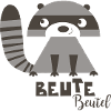 Waschbär Beute Beutel