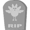 Gothic Alternative dead Christmas Turkey RIP
