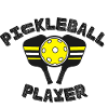 Pickleball Player Paddle