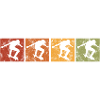 Skateboarder Skateboard Evolution Skate Skateing