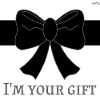 Black bow