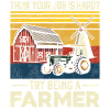 Agriculteur Tracteur d’époque