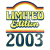 Edition Limitée 2003 Millésime