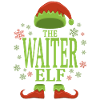 Waiter Christmas Elf