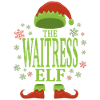 Waitress Christmas Elf