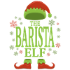 Barista Elfe de Noël