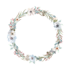 Blue Green Eucalyptus Wreath