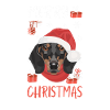 Dachshund Merry Christmas