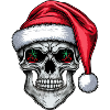 Christmas Skull