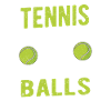 Sportentusiast tränare skämt: tennisspelare