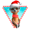 Suricate X-Mas Suricate de Noël