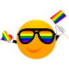 SMILE EMOTICONE LGBTQ