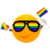 SMILE EMOTICONE LGBTQ