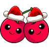 Cherry Christmas Comic Xmas