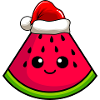 Watermelon Christmas Comic Xmas