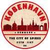 København Retro City Silhouette