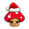 Mushroom Christmas Comic Xmas