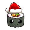 Sushi Christmas Comic Noël