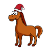 Cheval Noël Bande dessinée