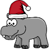 Hippo Christmas Comic