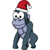 Gorilla Comic Christmas