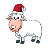 Moutons Comic Noël