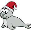 Seal Christmas Comic