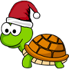 Turtle Comic Christmas