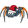 Tarantula Comic Weihnachten