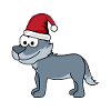 Wolf Comic Christmas